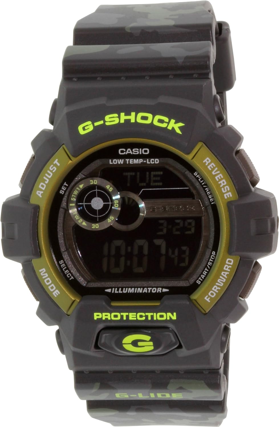 Casio G-Shock G-Lide Series Black Digital Dial Quartz Male Watch GLS8900CM-1
